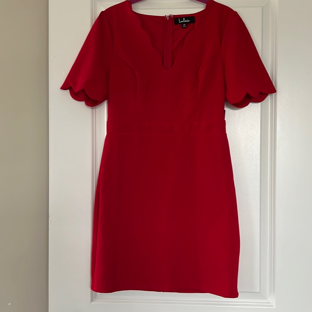 Lulus red dress